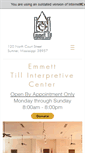 Mobile Screenshot of emmett-till.org