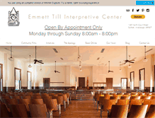 Tablet Screenshot of emmett-till.org